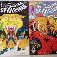 Spectacular Spider-Man #171 & 172 Spidey VS The Puma Parts 1 & 2 (1990)