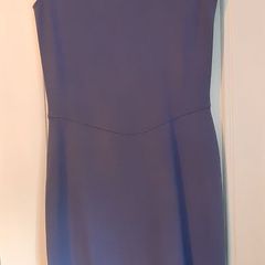 Light Blue Dress with Lace, French Connection, Size 12