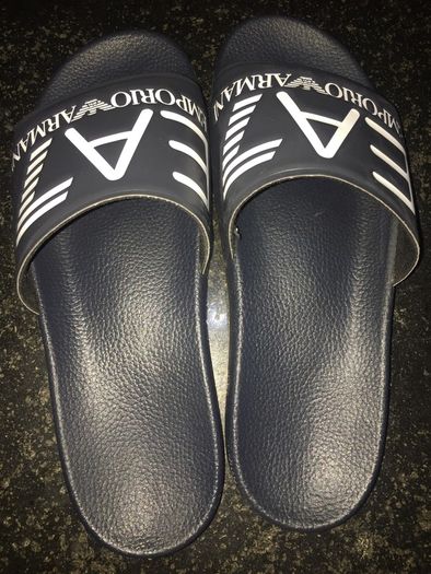 Emporio Armani EA7 Sliders size 43