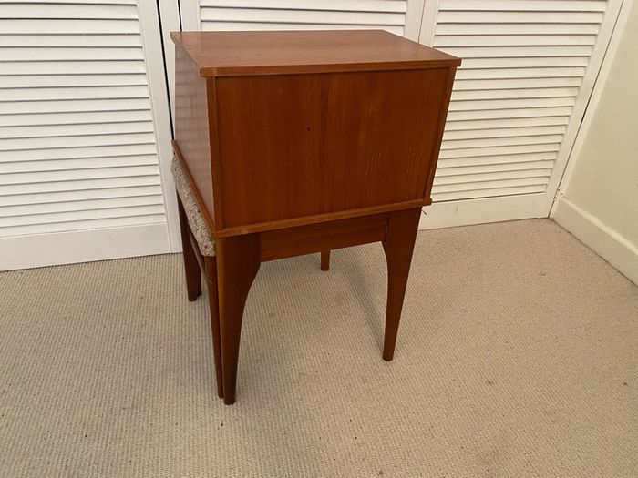Mid Century Chippy Telephone Table