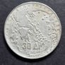 1963 Silver Greece 30 Drachmai - Paul I Royal Dynasty coin Image 3