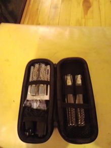 e-cigarette double,1 set @ 12e, 2 sets 20e