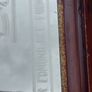 Dr Edmund Rice founder of the Christian brothers etched mirror,came from a old school,hard to come by ,heavy,lovely display,a piece of irish history,,hard to come by, buyer collects,sold as seen ,sorry pics not more clearer,I gave wood a light polish. Image 7