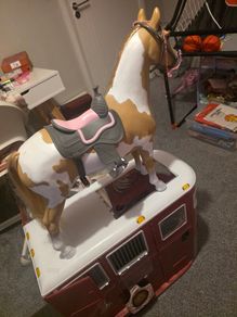 Generation horse trailer and horses