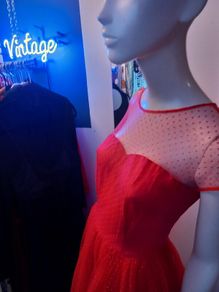 1980s does 1950s Vintage Party Dress