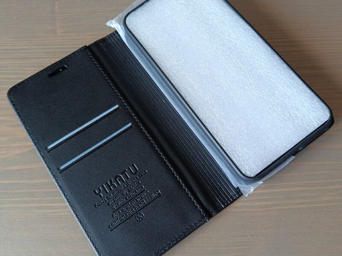 Faux Leather Flip case for Xiaomi 15 with 2 card slots