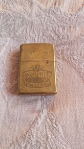 Vintage Zippo Murphy's Irish Stout Brass Lighter 1989