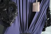 Temperley London Navy Silk Embellished Sz 12UK - Rrp 950