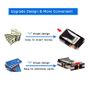 RFID Blocking Money Clip Aluminum V-Shape Card Case Slim Wallet Image 4