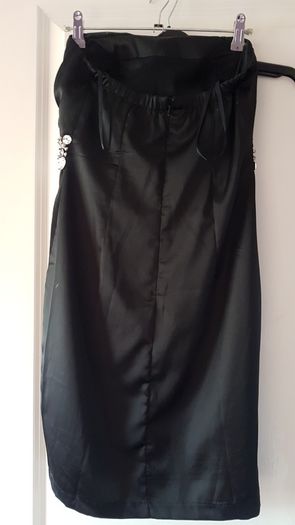 black dress with crystals rhinestones  size s new