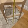 2 Wooden Kitchen Bar stools Image 8