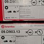 Brembo Rear Brake Discs BMW G30 G31 Brand New Sealed 330x20mm Image 6