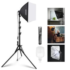 Neewer Softbox Kit - Brand new in box + free studio bulb