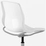 White Ikea Swivel chair Image 3