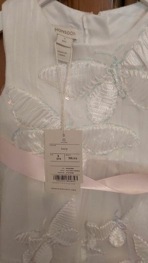 2 x girls Monsoon Dresses