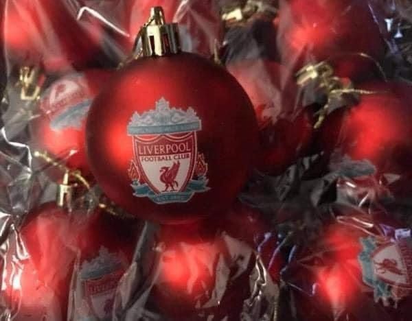 Christmas theme football baubles
