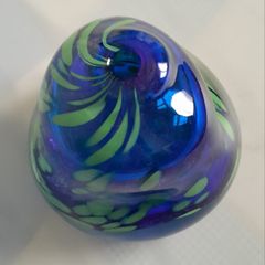 Hand Blown Art Glass - Paperweight - Bud Vase
