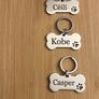 Personalised Engraved Silver Dog tag Image 5