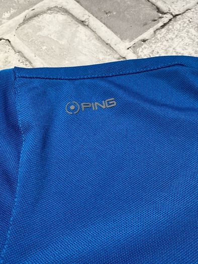Ping Mens Golf Polo T-Shirt Size Large
