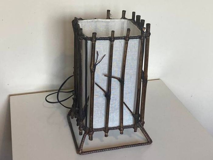 Rustic Wooden Branch Lamp | Handmade & Full of Character