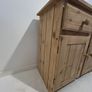 Solid Pine Storage Cupboard Image 4