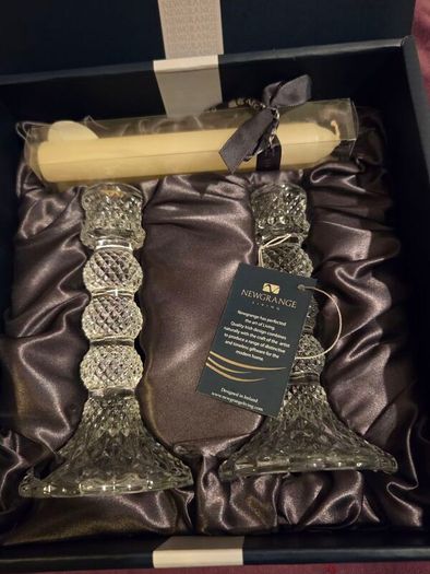 Brand New Newgrange Living Candle Holder Set
