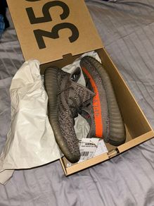 Reflective Yeezy belugas