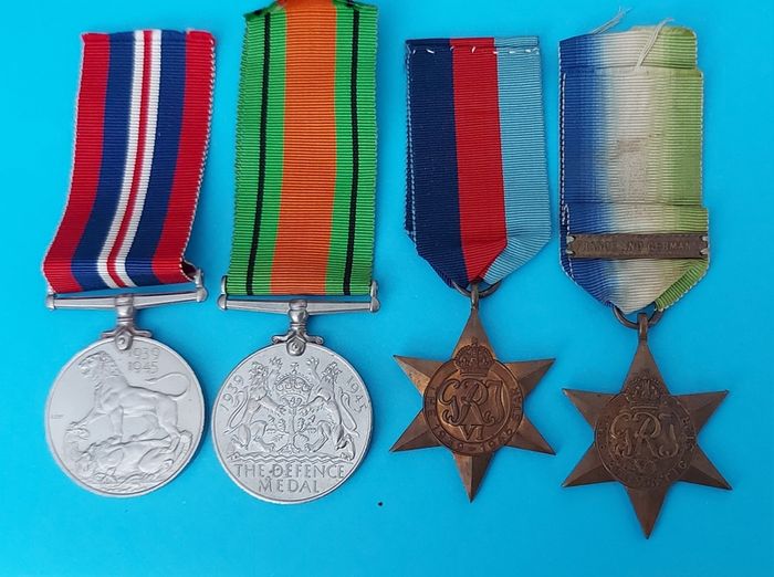 World War 2 Set of 4 Medals