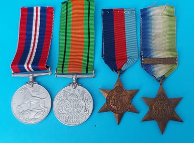 World War 2 Set of 4 Medals