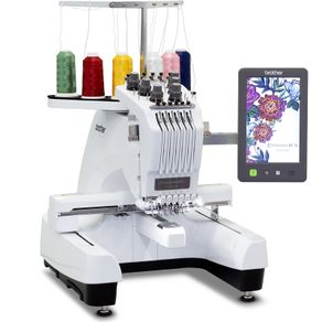 Brother PR680W 6-Needle Embroidery Machine + PE-Design 11  Excellent Condition