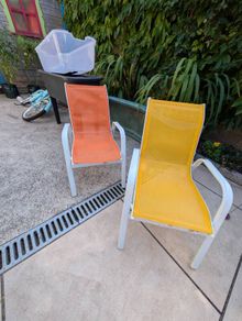 Children's deck chairs