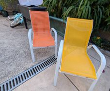 Children's deck chairs