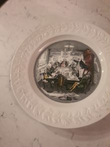 Pickwick Charles Dickens Plate