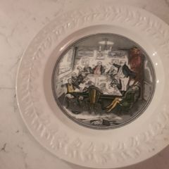 Pickwick Charles Dickens Plate
