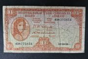 Redmond 1955 10 shillings banknote