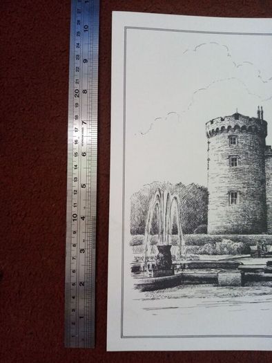 Vintage Kilkenny Castle print by Paraic Doyle limited edition