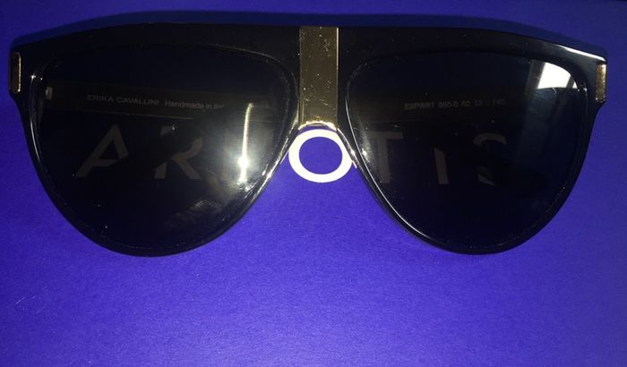 Erika Cavallini  Women's Black Sunglasses brand new