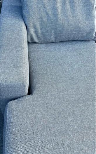 Grey L shaped corner sofa
