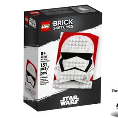 LEGO Star Wars Brick Sketches First Order Stormtrooper Set 40391 Brand New Factory Sealed
