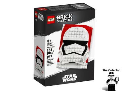 LEGO Star Wars Brick Sketches First Order Stormtrooper Set 40391 Brand New Factory Sealed