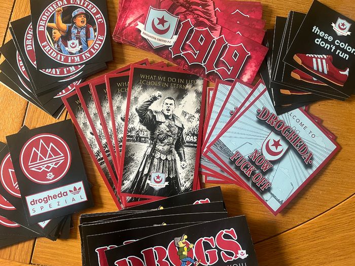 Drogheda FC - Large Stickers