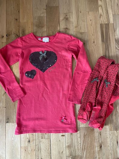 Le Chic Dress & tights