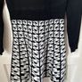 Exquisite Karen Millen Geo Print Knit A Line Dress Image 7