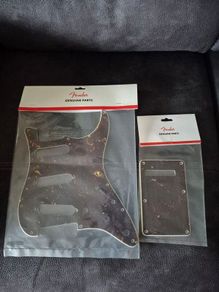 Fender Modern Stratocaster Pickguard and Tremolo Back plate.