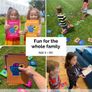 Giant Board Game for Children and Family, Outdoor Garden Entertainment Game Image 5