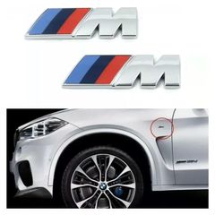 2 x BMW M Sport small wing badges - FREE POST