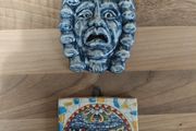 Sicilian Hand Painted Wall Plates