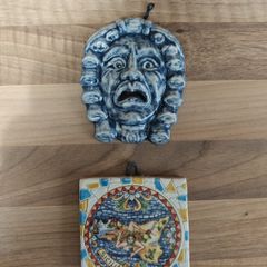 Sicilian Hand Painted Wall Plates