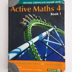Secondary school book - ACTIVE MATHS 4 Book 1 for Leaving Certificate Higher Level