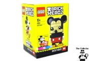 LEGO 41624 Mickey Mouse BrickHeadz Series Super Rare Version Factory Error As You Will See The CMYK Color Bars Around The End Of The Box Brand New in Factory Sealed Box